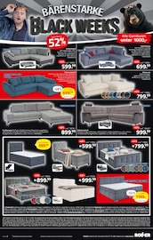 Möbel im ROLLER Prospekt in Freital Aktueller ROLLER Prospekt mit Möbel, "BÄRENSTARKE BLACK WEEKS", Seite 2