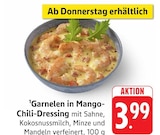Garnelen in Mango-Chili-Dressing im Angebot bei EDEKA in Memmingen Garnelen in Mango-Chili-Dressing Angebote bei EDEKA Memmingen für 3,99 €