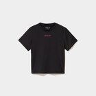 T-shirt ajusté manches courtes noir fille à La Halle dans Fumay T-shirt ajusté manches courtes noir fille à La Halle dans Fumay