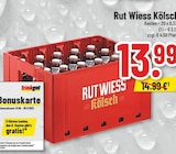 Rut Wiess Kölsch bei Trinkgut im Mülheim-Kärlich Prospekt für 13,99 €