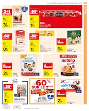 Promos Nutella dans le catalogue "Carrefour" de Carrefour à la page 41