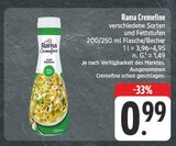 Aktuelles Cremfine Angebot bei EDEKA in Würzburg ab 0,99 €