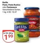Pesto Angebote von Barilla bei GLOBUS Wolfenbüttel für 1,99 €