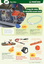 Offre Laisse Pour Chien dans le catalogue Maxi Zoo du moment à la page 4