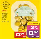 Aktuelle Feinkostlebensmittel Angebote bei Netto Marken-Discount in Wuppertal Aktuelles Oliven Angebot bei Netto Marken-Discount in Wuppertal ab 0,89 €