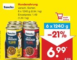 Hundenahrung Angebote von Sancho bei Netto Marken-Discount Arnsberg für 6,99 €