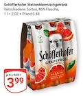 GLOBUS Krefeld - Weizenbiermischgetränk Angebot im Prospekt Weizenbiermischgetränk bei GLOBUS im Krefeld Prospekt für 3,99 €