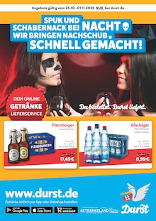 Aktueller Durst.de Prospekt (Rostock, 2 Seiten zum blättern Durst.de Prospekt Du bestellst. Durst liefert. mit 2 Seiten