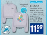 Sweatshirt bei ALDI SÜD im Planegg Prospekt für 11,99 €