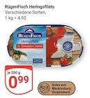 Heringsfilets im Angebot bei GLOBUS in Halle Heringsfilets Angebote von RügenFisch bei GLOBUS Halle für 0,99 €