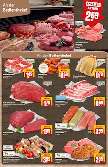 Schweinefleisch im REWE Prospekt "Dein Markt" mit 38 Seiten (Braunschweig)