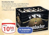 Bier Angebote von Krombacher bei GLOBUS St. Ingbert für 10,99 €