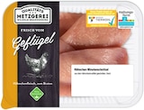 Frische Hähnchen-Minutenschnitzel Angebote von Qualitätsmetzgerei Wilhelm Brandenburg bei REWE Bensheim für 5,55 €