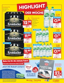 Volvic im Netto Marken-Discount Prospekt "Aktuelle Angebote" mit 75 Seiten (Eberswalde)