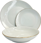 Le service de table 18 pièces ACTUEL - ACTUEL en promo chez Auchan Hypermarché Rezé à 29,99 €