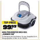 Akku-Poolroboter Orca 45CL Angebote von Summer fun bei OBI Gummersbach für 99,99 €