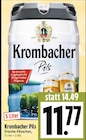 Pils Frische-Fässchen Angebote von Krombacher bei EDEKA Gießen für 11,77 €