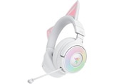 Kraken Kitty V3 Pro, kabelloses RGB-Kitty-Headset für Gaming, Over-ear Gaming-Headset Weiß von RAZER im aktuellen MediaMarkt Saturn Prospekt für 174,99 €