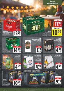 Bier im aktuellen EDEKA Prospekt (Ansbach) Bier im EDEKA Prospekt "Wir lieben Lebensmittel!" mit 52 Seiten (Ansbach)