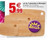 Lot de 3 planches à découper à Bazarland dans Mantoche Lot de 3 planches à découper à Bazarland dans Mantoche