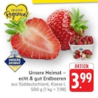 echt & gut Erdbeeren bei EDEKA im Prospekt "" für 3,99 €