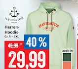 Herren-Hoodie im Angebot bei Kaufhaus Stolz in Kiel Herren-Hoodie Angebote von Navigator bei Kaufhaus Stolz Kiel für 29,99 €