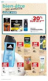 Adidas Angebote im Prospekt "PRODUITS LAITIERS & VÉGÉTAUX !" von Carrefour Market Adidas Angebote im Prospekt "PRODUITS LAITIERS & VÉGÉTAUX !" von Carrefour Market auf Seite 56