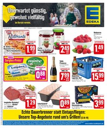 EDEKA Prospekt Unerwartet günstig, gewohnt vielfältig mit  Seiten