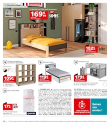 Prix et réduction Lit 90x190 dans le prospectus But en cours Offre Lit 90x190 dans le catalogue But du moment à la page 34