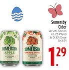 Apple im EDEKA Prospekt Apple von Somersby im aktuellen EDEKA Prospekt für 1,29 €