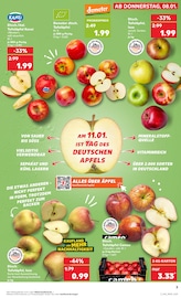 Bio Äpfel Angebote im Prospekt "Aktuelle Angebote" von Kaufland auf Seite 3