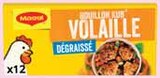 Bouillon kub volaille dégraissé - MAGGI dans le catalogue Intermarché