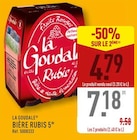 Bière rubis 5° à Aldi dans Thury-sous-Clermont