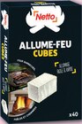 Allume-Feu Cubes x40 - NETTO en promo chez Netto Alès à 0,73 €
