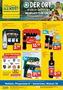 Aktueller Netto Marken-Discount Prospekt für Sulzbach (Saar) und Ungebung, Seiten zum blättern Netto Marken-Discount Prospekt DER ORT, AN DEM DU IMMER AUSGEZEICHNETE PREISE FINDEST. mit Seiten in Sulzbach (Saar) und Umgebung