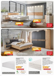 Schlafzimmer Angebot im aktuellen Möbel Kraft Prospekt auf Seite 8