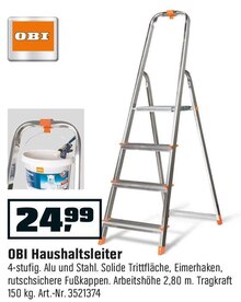 OBI Bremerhaven - Haushaltsleiter Haushaltsleiter Angebot bei OBI Bremerhaven im Prospekt "MACH’S DIR GEMÜTLICH."
