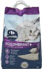 Litière ultra agglomérante - CARREFOUR COMPANINO dans le catalogue Carrefour
