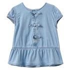 Mädchen Bluse in Denim-Optik für 17,99 € bei Ernstings family im Angebot Mädchen Bluse in Denim-Optik im aktuellen Ernstings family Prospekt