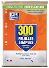 Fnac Rennes - Promo Etui de 300 feuilles simples sous film A4 Oxford Petits carreaux 5mm Promo Etui de 300 feuilles simples sous film A4 Oxford Petits carreaux 5mm à 3,99 € dans le catalogue Fnac à Rennes