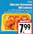 EDEKA Biebertal - Hähnchen-Unterkeulen BBQ Louisiana Angebot im Prospekt Hähnchen-Unterkeulen BBQ Louisiana bei EDEKA im Biebertal Prospekt für 7,99 €