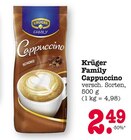Family Cappuccino im Angebot bei E center in Mannheim Family Cappuccino Angebote von Krüger bei E center Mannheim für 2,49 €