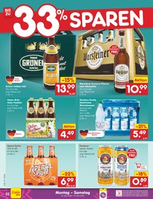 Warsteiner im Netto Marken-Discount Prospekt "Aktuelle Angebote" mit 60 Seiten (Würzburg)