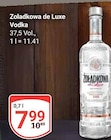 Aktuelle Vodka Angebote bei GLOBUS in Mannheim Aktuelles Zoladkowa de Luxe Vodka Angebot bei GLOBUS in Mannheim ab 7,99 €