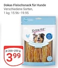 Fleischsnack für Hunde im Angebot bei GLOBUS in Mannheim Fleischsnack für Hunde Angebote von DOKAS bei GLOBUS Mannheim für 3,99 €