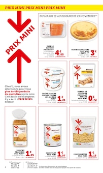 Promo Banane dans le catalogue Hyper U du moment à la page 4