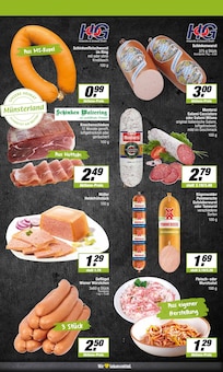 Wurst im EDEKA Prospekt "Aktuelle Angebote" mit 13 Seiten (Münster)