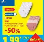 Slips im Lidl Prospekt Slips von LUPILU im aktuellen Lidl Prospekt für 1,99 €