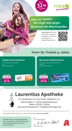 mea - meine apotheke Prospekt für Herzberg mit 4 Seiten mea - meine apotheke Prospekt für Herzberg: "Unsere Oktober-Angebote", 4 Seiten, 01.10.2025 - 31.10.2025