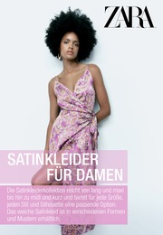 Zara Prospekt für Rostock mit 11 Seiten Zara Prospekt für Rostock: "SATINKLEIDER FÜR DAMEN", 11 Seiten, 10.08.2022 - 15.09.2022